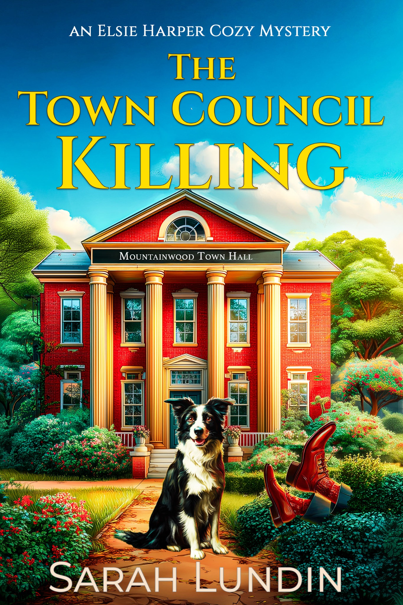 The Town Council Killing book cover by Sarah Lundin